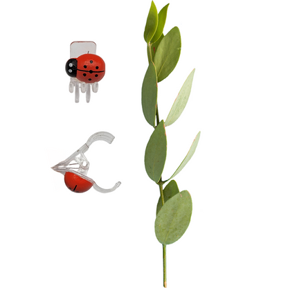 Lady Bug Plant Clips
